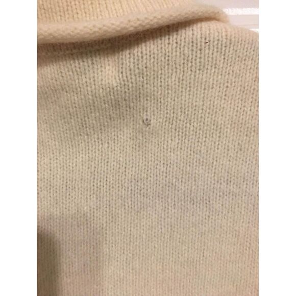 NWT Vtg Jones New York Lambs Wool Blend L Embroidered Cozy Fall Holiday Cardi - Picture 5 of 9